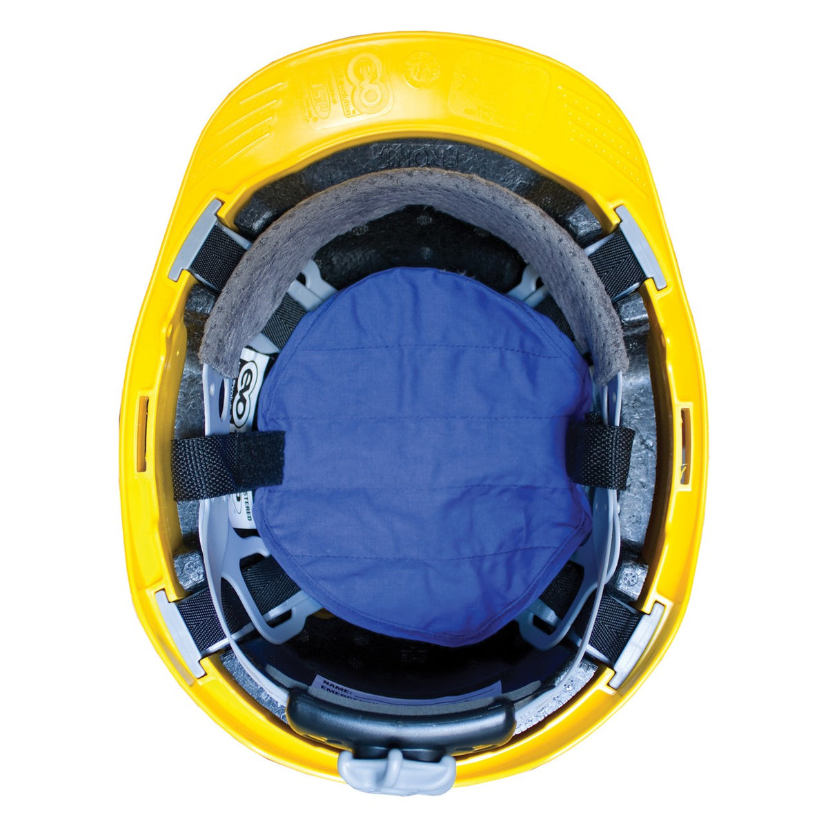 EZ-Cool 396-400-BLU Evaporative Hard Hat Cooling Pad