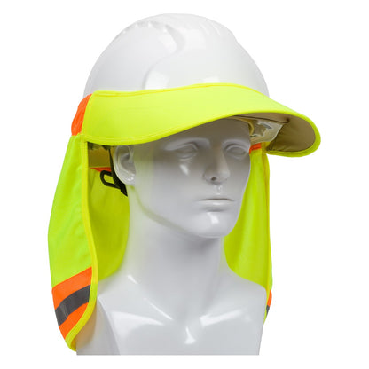 EZ-Cool 396-800-YEL Hi-Vis Hard Hat Visor and Neck Shade