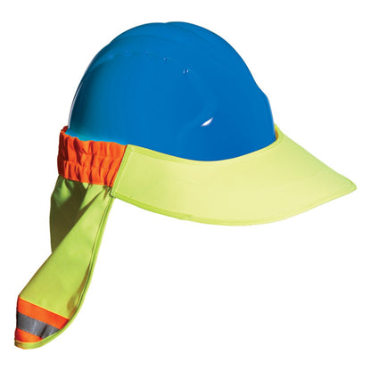 EZ-Cool 396-800-YEL Hi-Vis Hard Hat Visor and Neck Shade