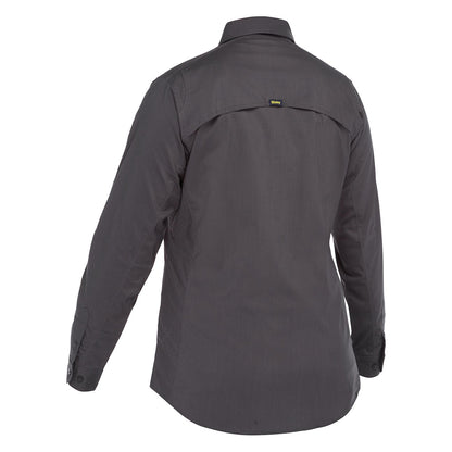 Bisley 400W6490 Women's Long Sleeve Ripstop Work Shirt