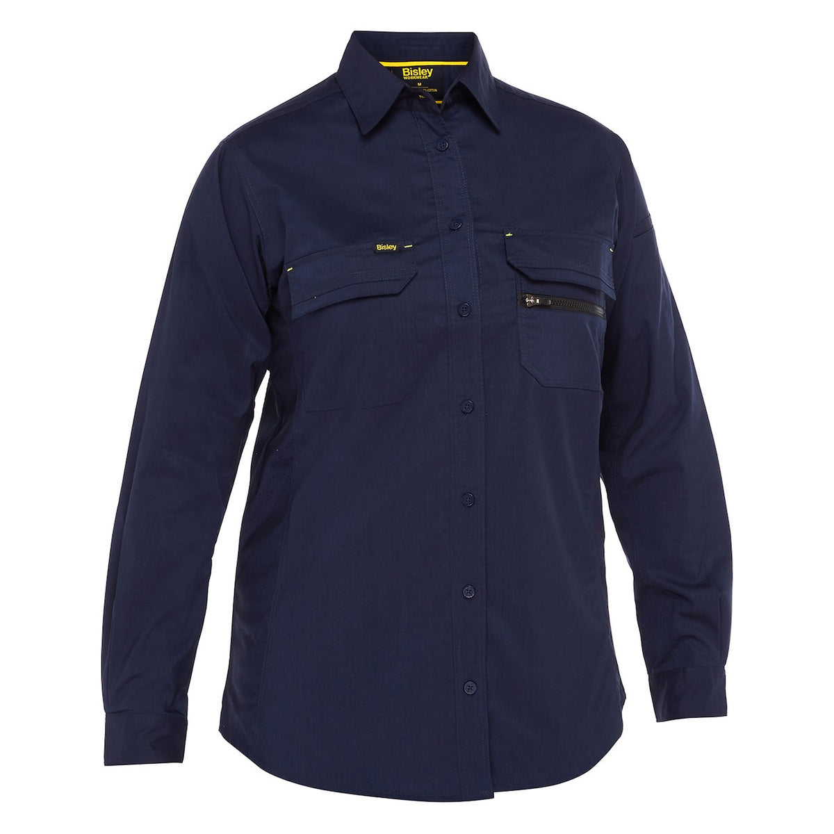 Bisley 400W6490 Women's Long Sleeve Ripstop Work Shirt