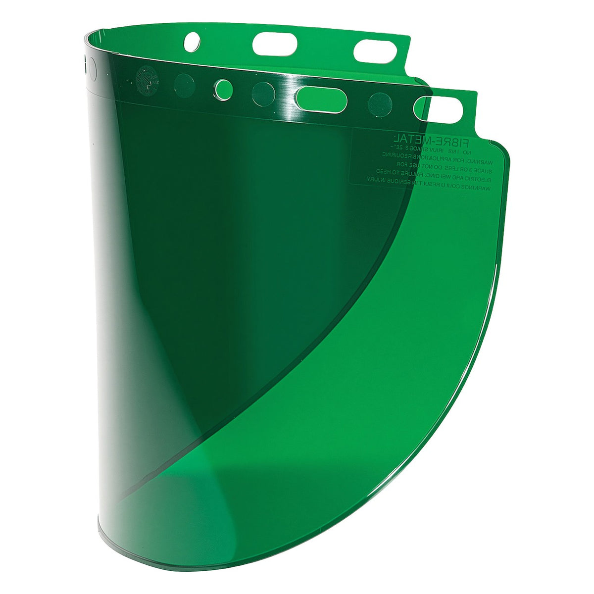 Fibre-Metal 4178DGN Universal Fit Propionate Safety Visor - Dark Green- .060" Thickness