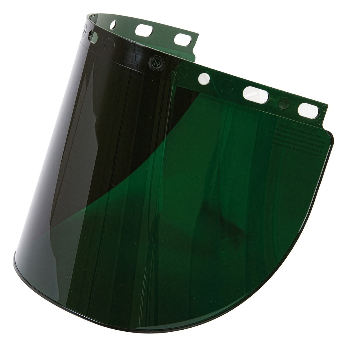Fibre-Metal 4178IRUV5BP Universal Fit Propionate Safety Visor - IR Shade 5.0 - .060" Thickness - Bulk Packed