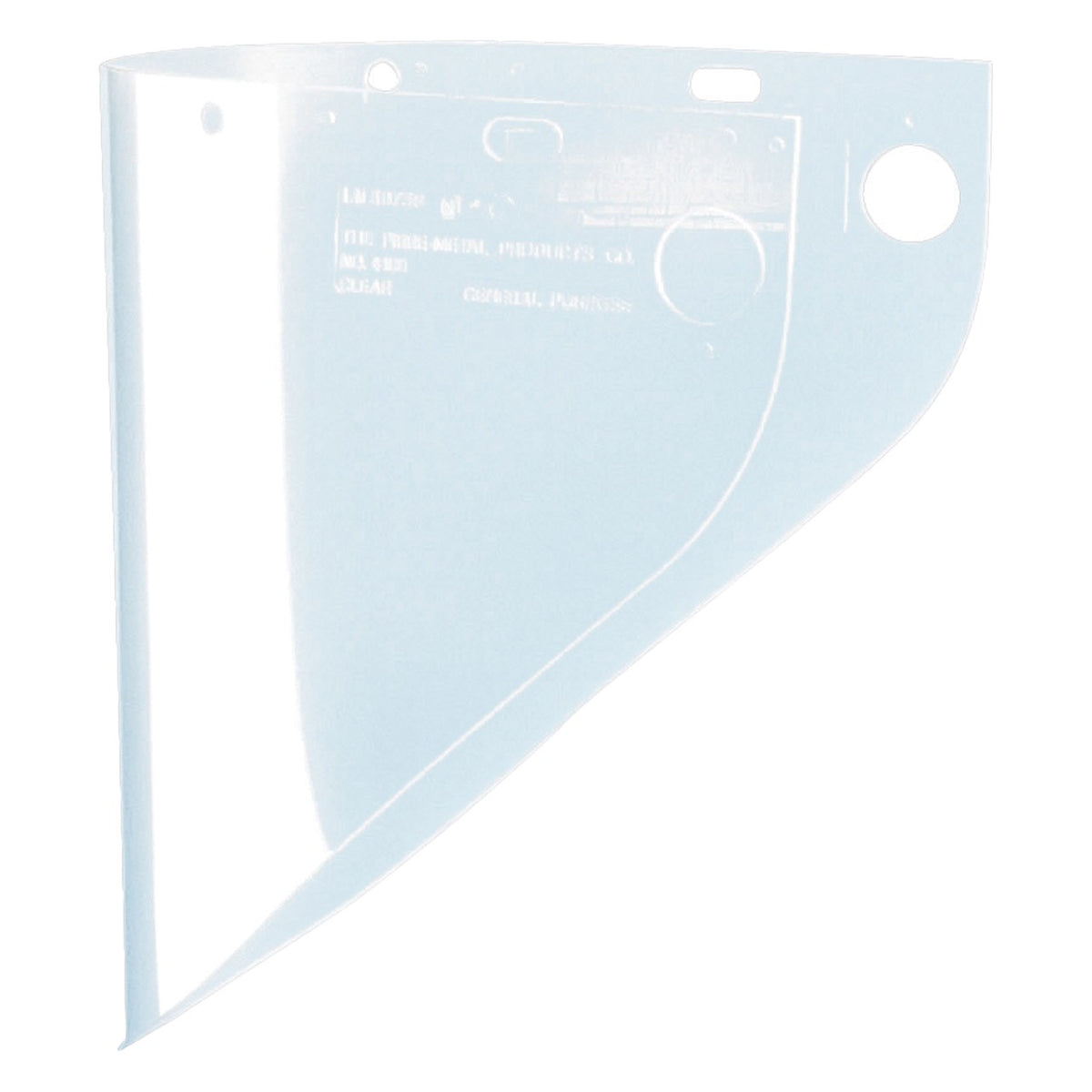 Fibre-Metal 4199CLBP Universal Fit Propionate Safety Visor - Clear - .060" Thickness