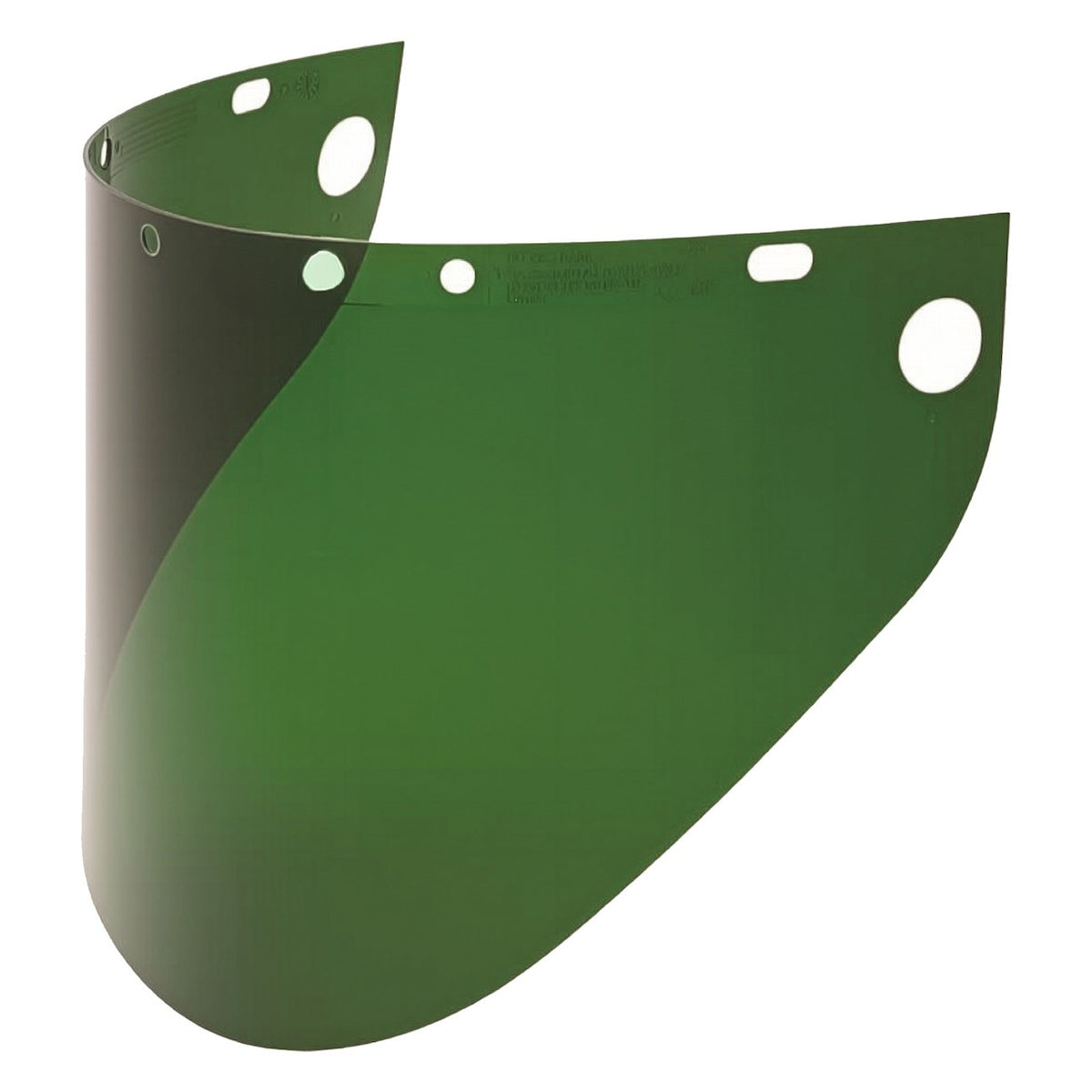 Fibre-Metal 4199DGN Universal Fit Propionate Safety Visor - Dark Green- .060" Thickness