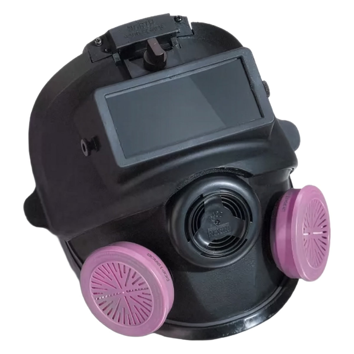 North 5400W Full Facepiece Welding Attachment, Elastomeric with 4-Strap Headband & Dual N-Series Connectors