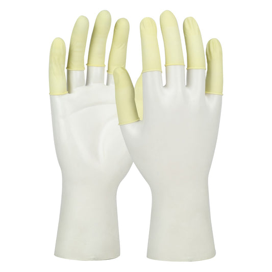 QRP 5C Powder-Free Vacuum Sealed Latex Finger Cots ISO 5 (Class 100)