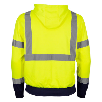 Reflective Apparel 604GT ANSI Type R Class 3 Pullover Hooded Sweatshirt