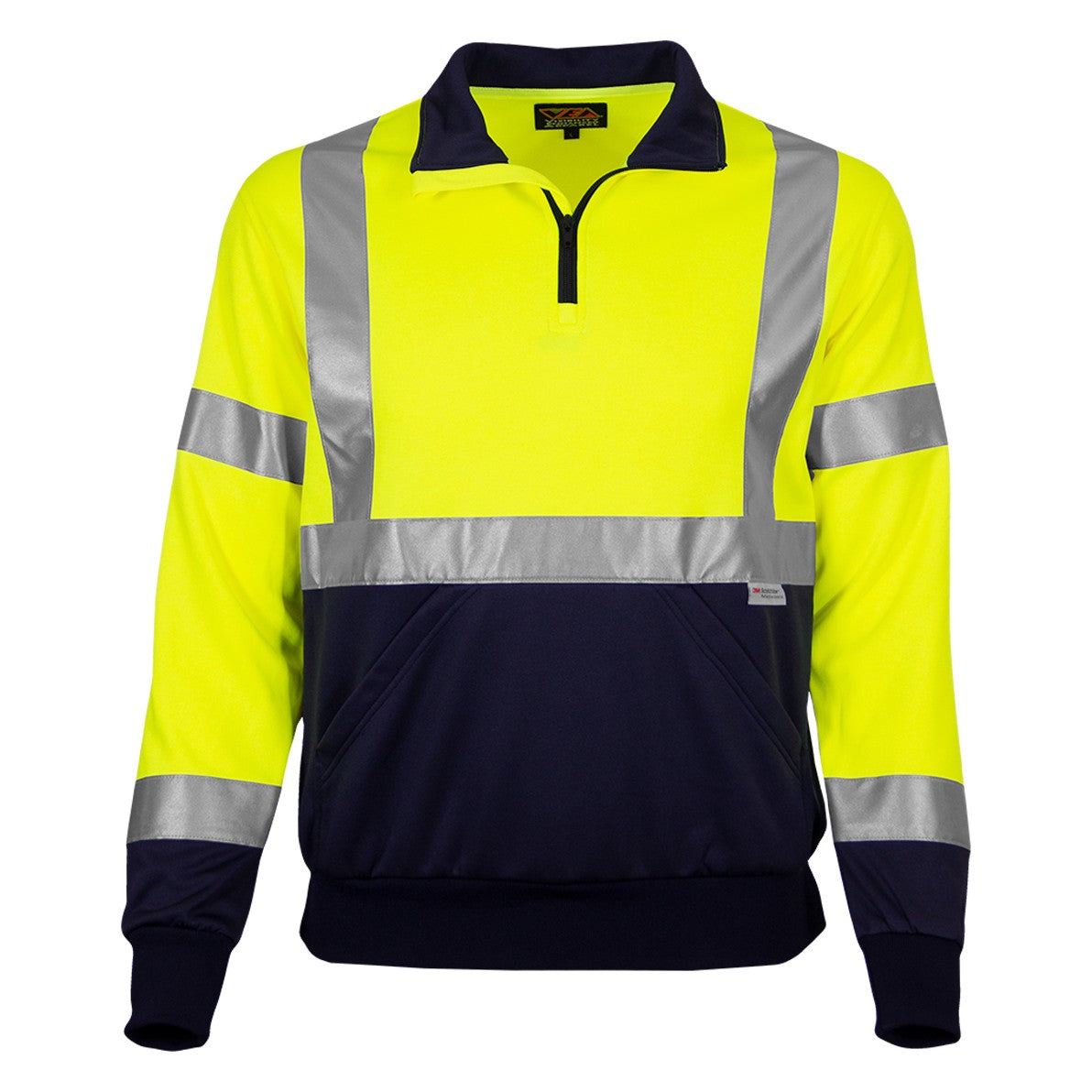 Reflective Apparel 605GT ANSI Type R Class 3 Quarter-Zip Sweatshirt