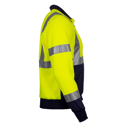 Reflective Apparel 605GT ANSI Type R Class 3 Quarter-Zip Sweatshirt