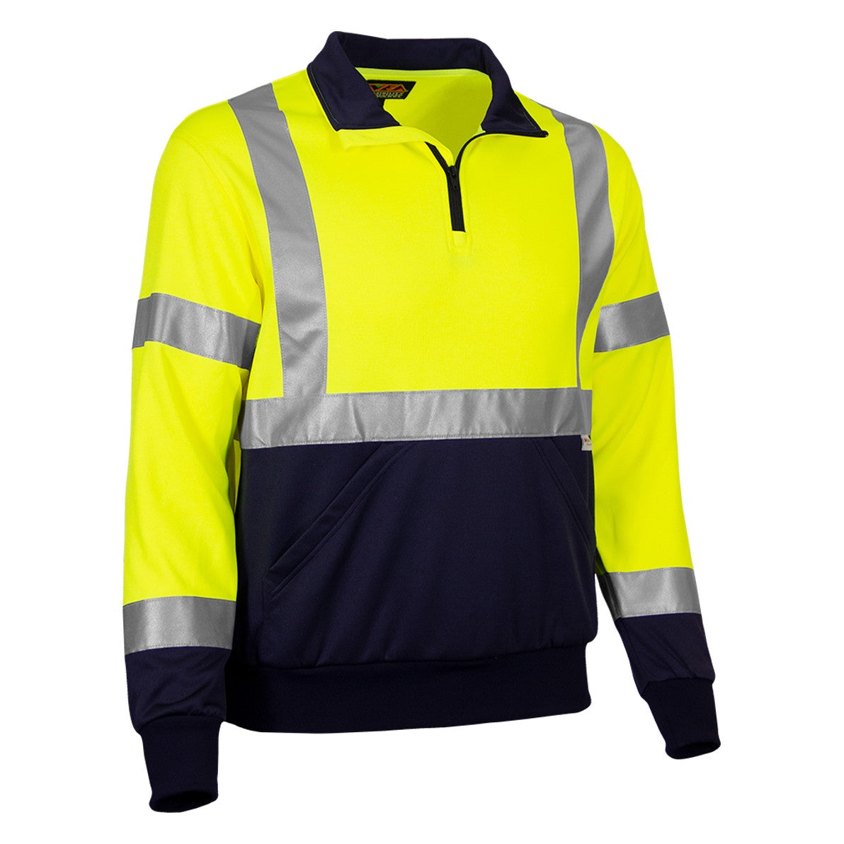 Reflective Apparel 605GT ANSI Type R Class 3 Quarter-Zip Sweatshirt