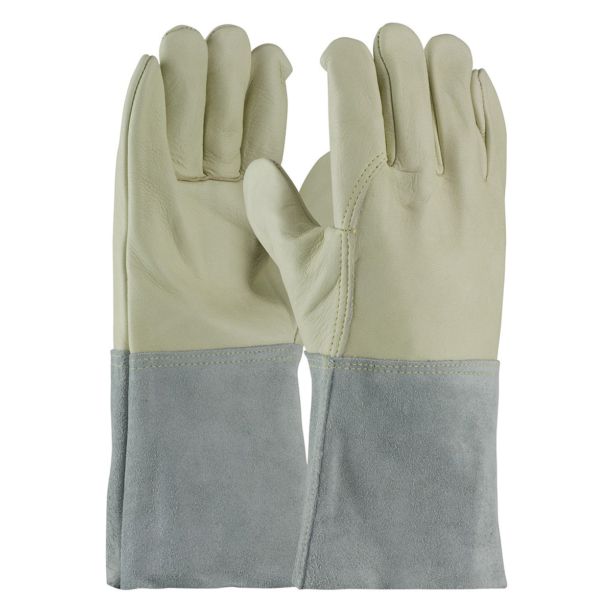 PIP 75-2026 Regular Top Grain Cowhide Leather TIG/MIG Welder's Glove with Kevlar® Stitching - 5" Gauntlet Cuff