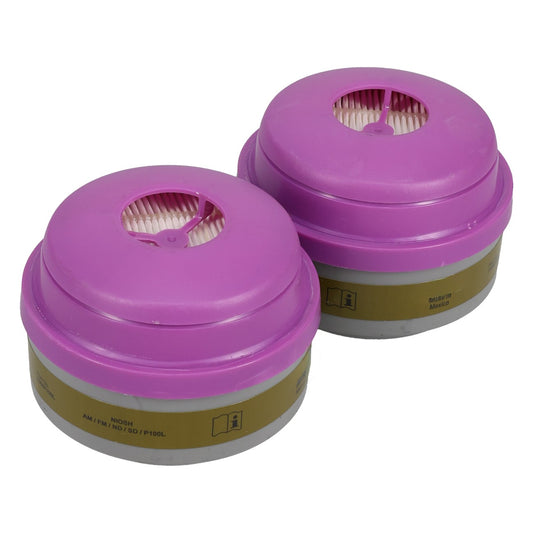North 7586P100L Nitrogen Dioxide P100 Filter Cartridge