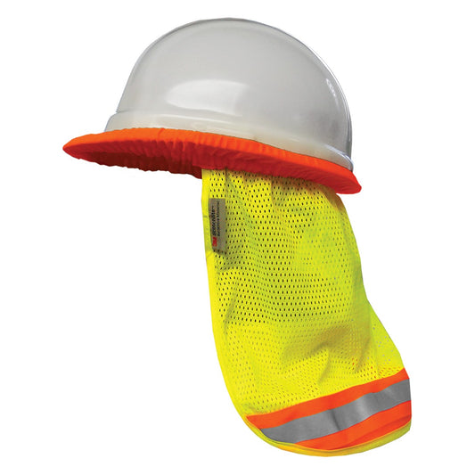 Reflective Apparel 809ST-LM-OS Full Brim Hard Hat Visor with Neck Shade