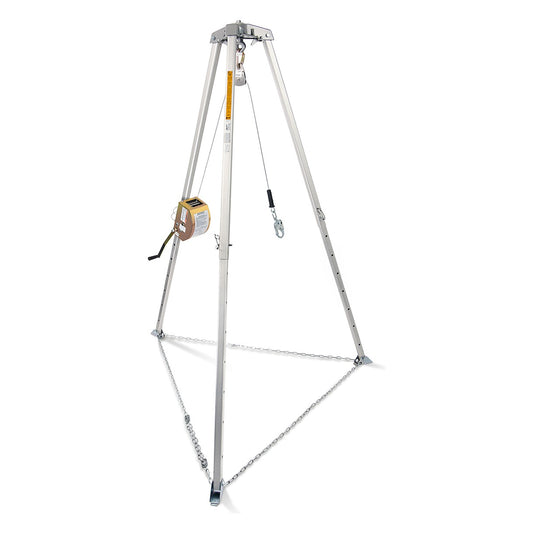Miller 8442GC-Z7/65FT Hoist/Winch with Galvanized Steel Rope and 7-ft Tripod