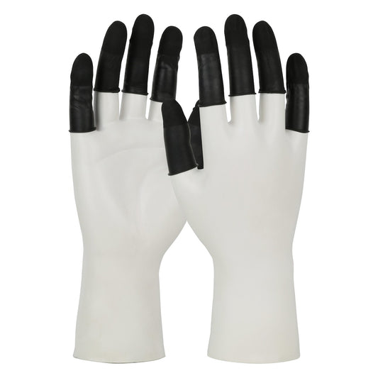 QRP 8J Single Use Static Dissipative Latex Finger Cots