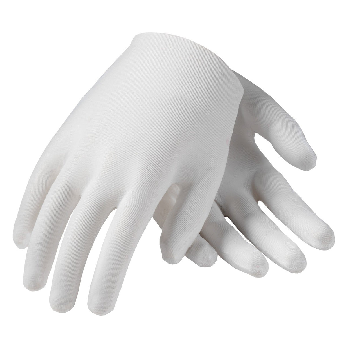 CleanTeam 97-520H Medium Weight Cotton Lisle Inspection Glove with Overcast Hem Cuff - Men's