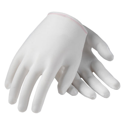CleanTeam 97-520R Medium Weight Cotton Lisle Inspection Glove with Rolled Hem Cuff - Men's