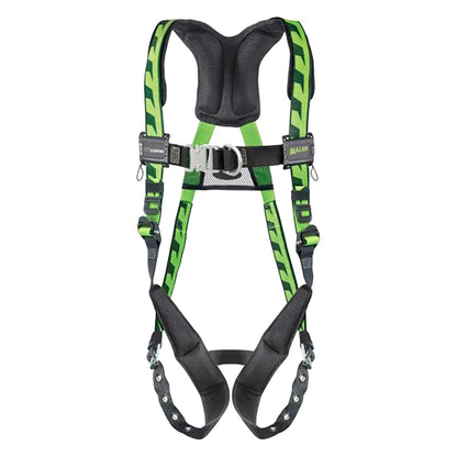 Miller ACF-TBBDP Premium Breathable Full-Body Harness with Steel Hardware, 5 Points of Adjustment, Front/Back/SIde D-Rings, Lumbar Pad and Quick-Connect Chest Buckle & Tongue Leg Buckles