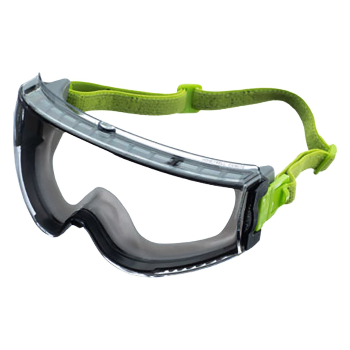 Uvex AG01CLHSI Indirect Vent Goggle with Gray Body, Clear Lens and Hydroshield® Anti-Fog coating - Fabric Strap