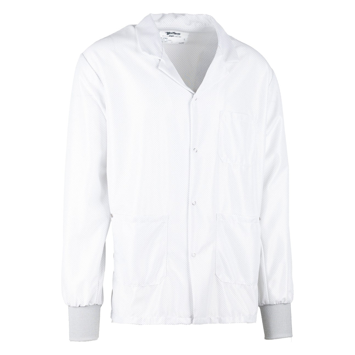 Uniform Technology BR4C-47WH StatMaster Short ESD Lab Coat