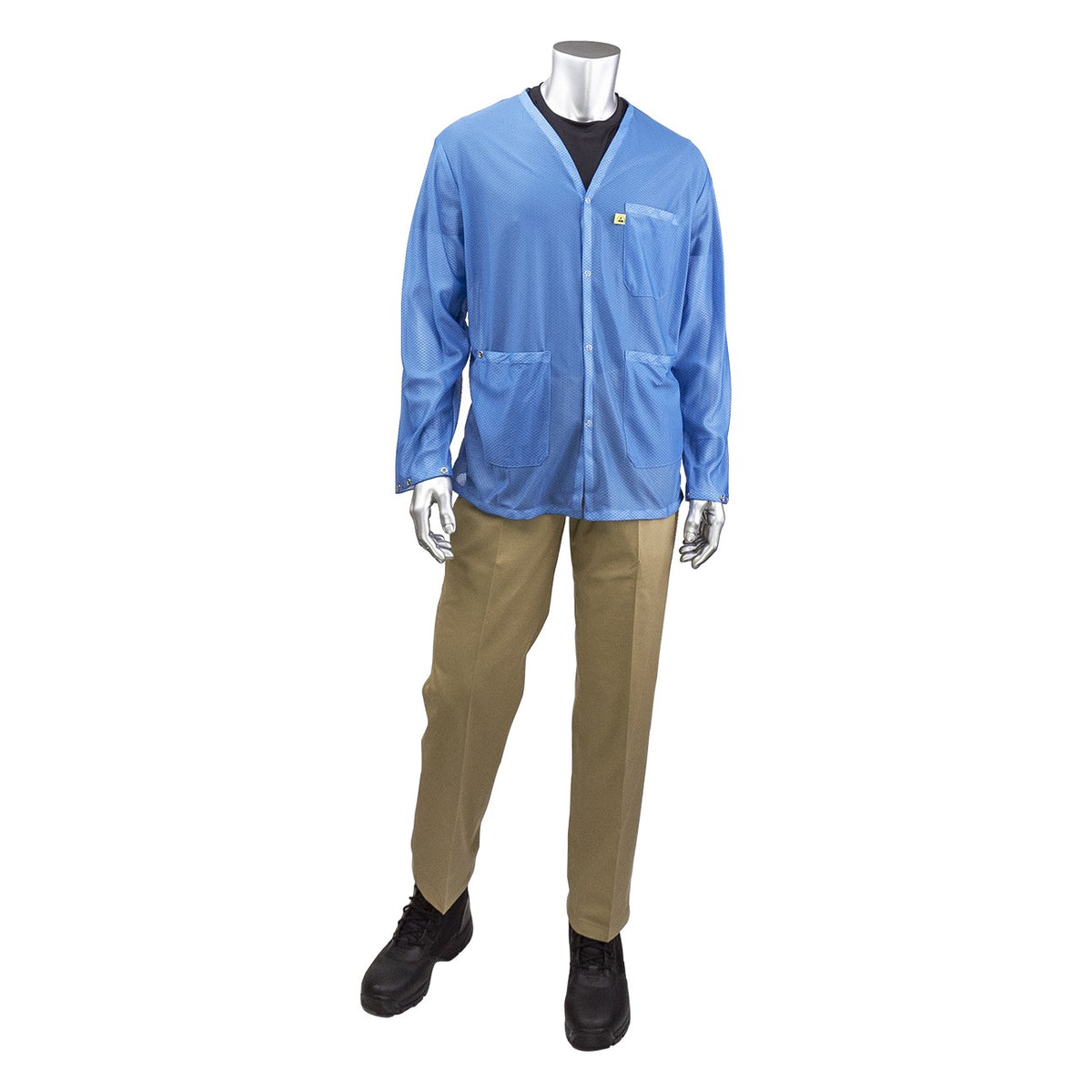Uniform Technology BR8-42NB Short ESD Sheer Labcoat