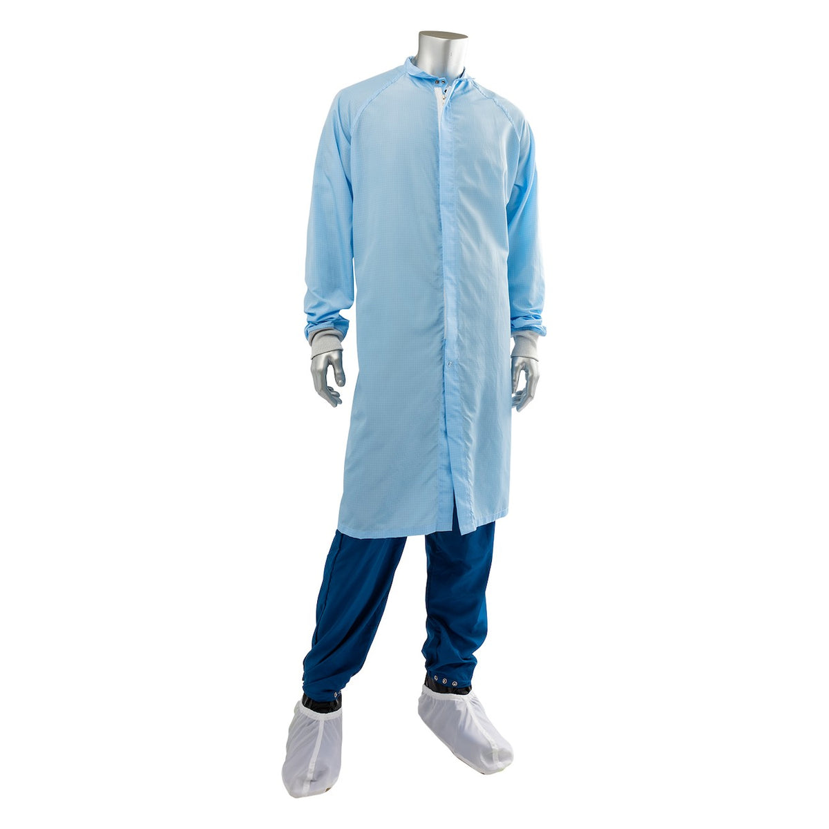 Uniform Technology CFRZC-65LB C3 ISO 4 (Class 10) Cleanroom Frock