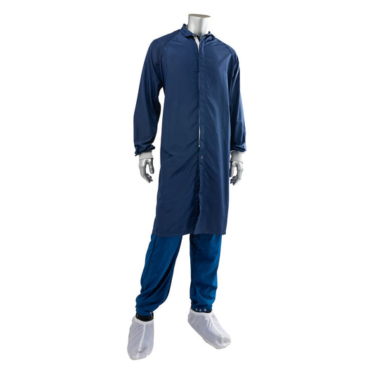 Uniform Technology CFRZC-65NV C3 ISO 4 (Class 10) Cleanroom Frock