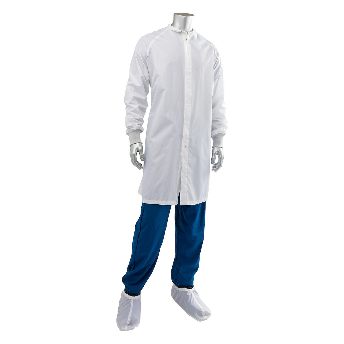 Uniform Technology CFRZC-68WH Maxima ESD ISO 4 (CLASS 10) Cleanroom Frock