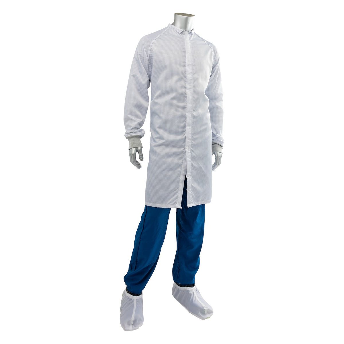 Uniform Technology CFRZPD-88WH Disctek 5.0 ISO 6 (Class 1,000) Cleanroom Frock