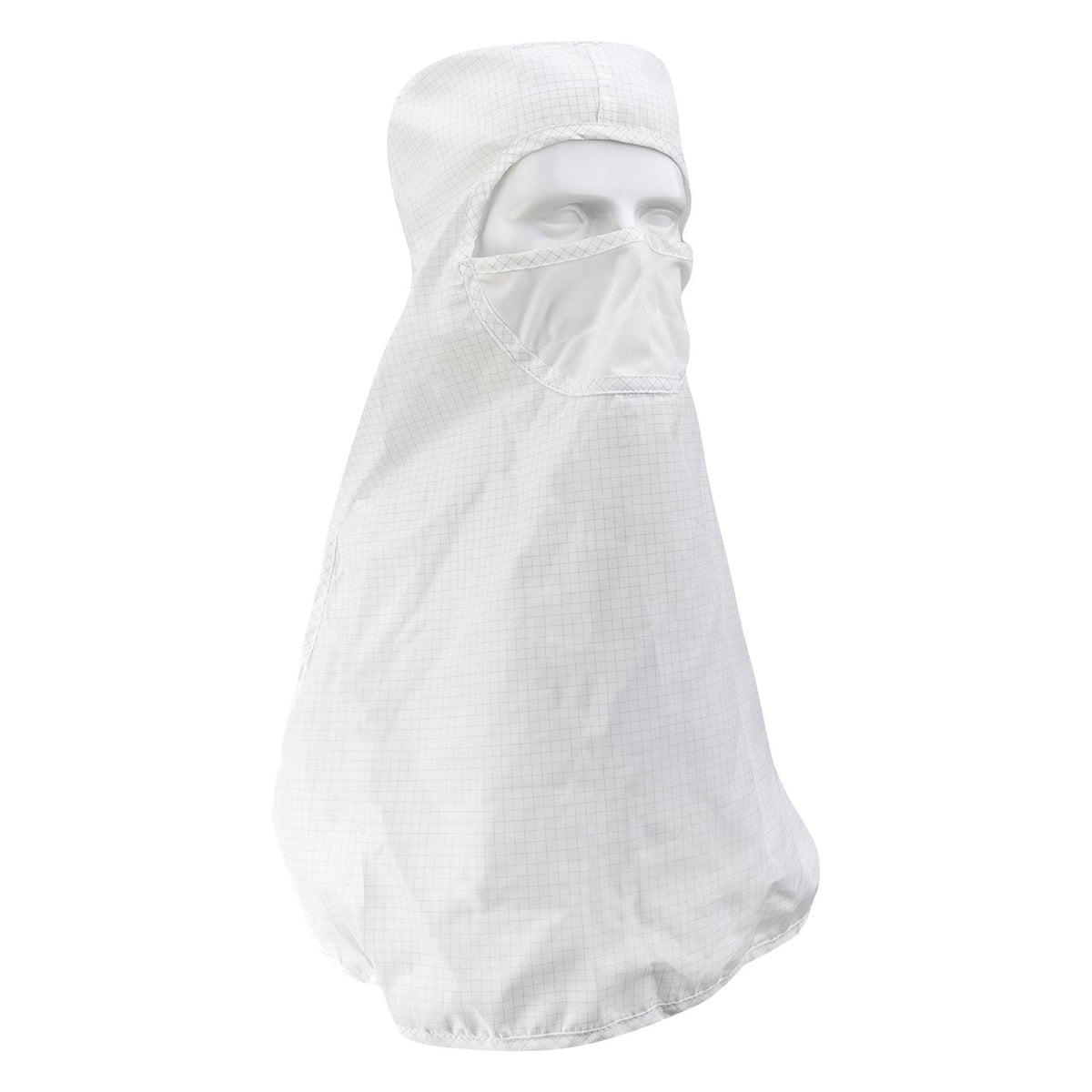 Uniform Technology CHPIN2-74WH Altessa Grid ISO 5 (Class 100) Cleanroom Hood with Built-In Face Mask - Pull Over