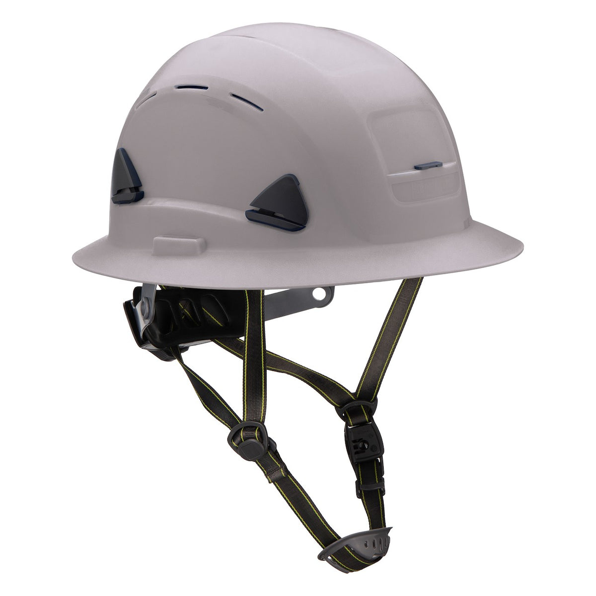 Fibre-Metal CSH130 Type II Vented, Full Brim Industrial Climbing Helmet with HDPE Shell, 8-Point Textile Suspension, Wheel Ratchet Adjustment and a 4-Point Chinstrap