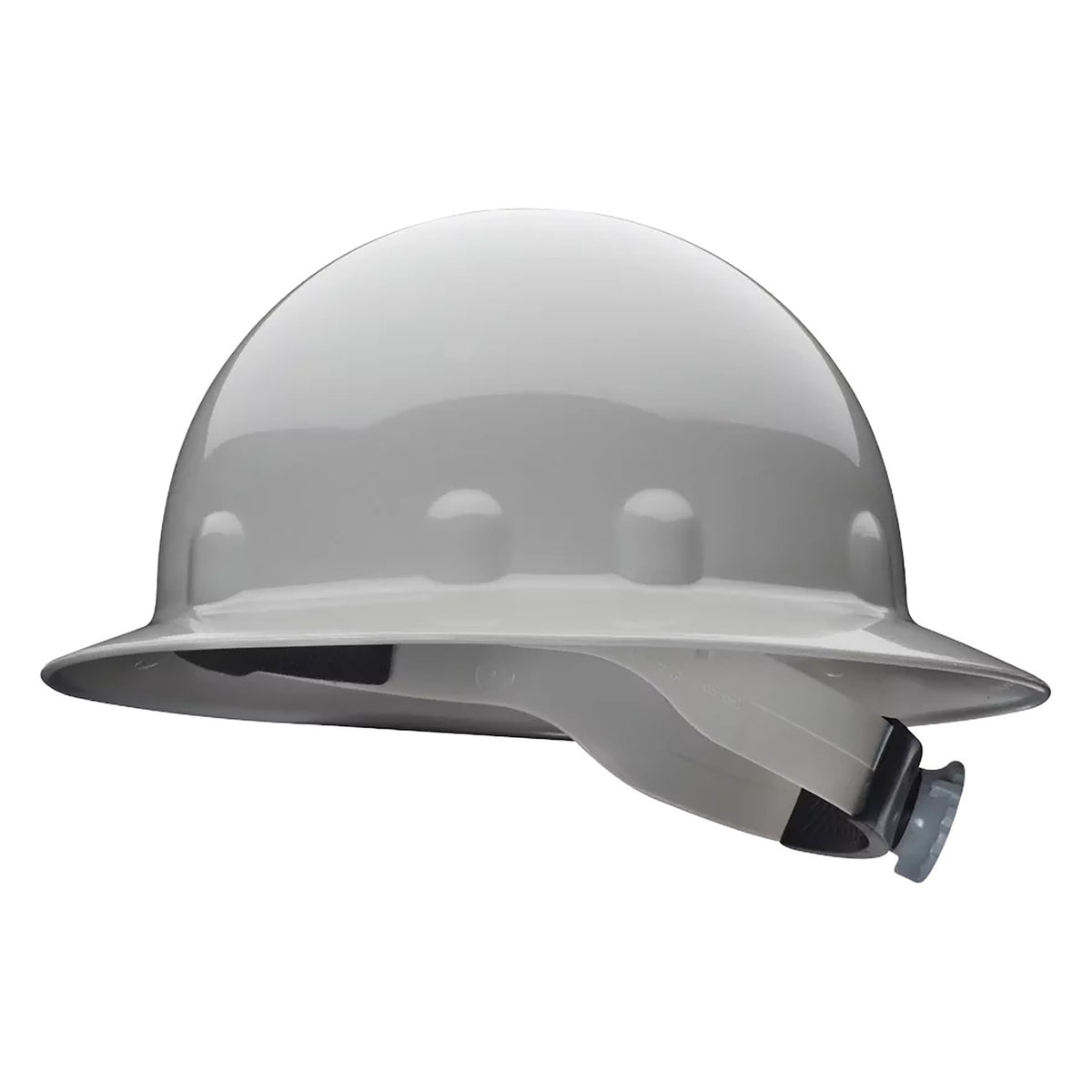 Fibre-Metal E1RW Type I, Full Brim Smooth Dome Hard Hat with Thermoplastic Shell, 8-Point SuperEight™ Suspension and Wheel Ratchet Adjustment
