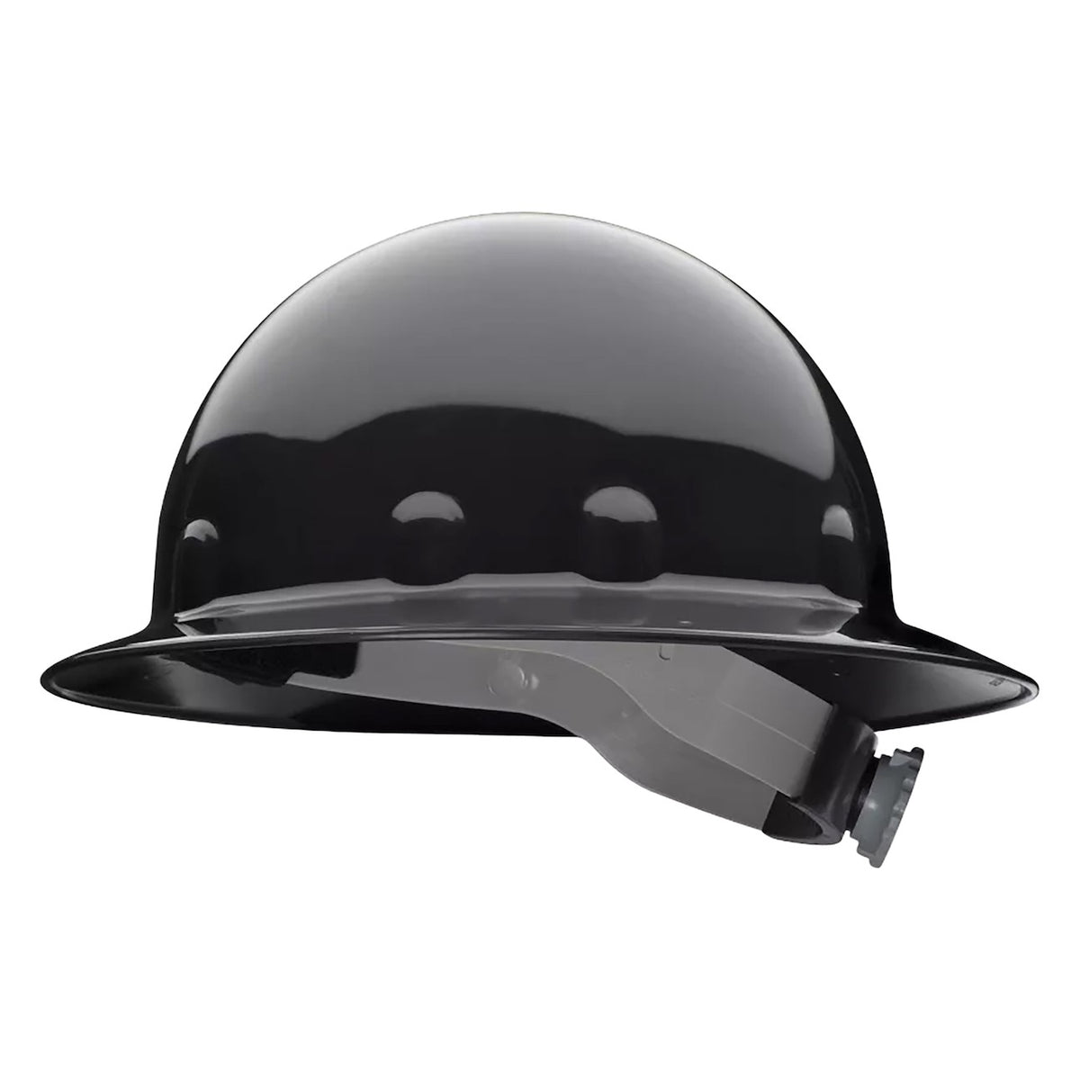 Fibre-Metal E1RW Type I, Full Brim Smooth Dome Hard Hat with Thermoplastic Shell, 8-Point SuperEight™ Suspension and Wheel Ratchet Adjustment