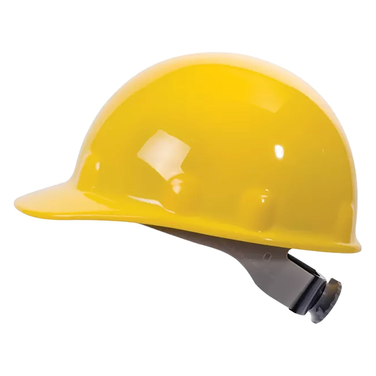 Fibre-Metal E2RW Type I, Non-Vented, Cap-Style Smooth Dome Hard Hat with Heat Resistant Thermoplastic HDPE Shell, 8-Point SuperEight™ Suspension and Wheel Ratchet Adjustment