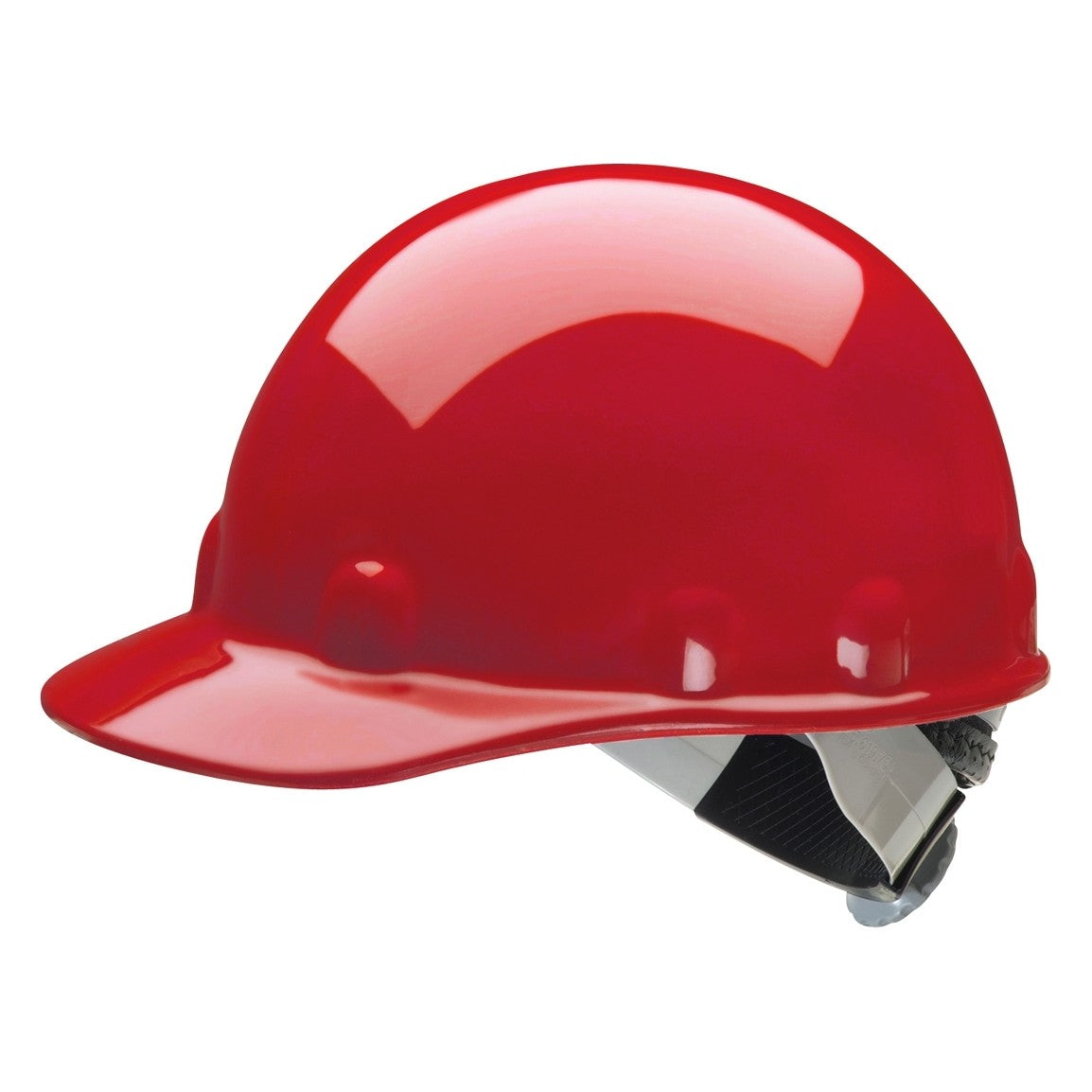 Fibre-Metal E2SW Type I, Non-Vented, Cap-Style Smooth Dome Hard Hat with Heat Resistant Thermoplastic HDPE Shell, 8-Point SuperEight™ Suspension and SwingStrap Wheel Ratchet Adjustment