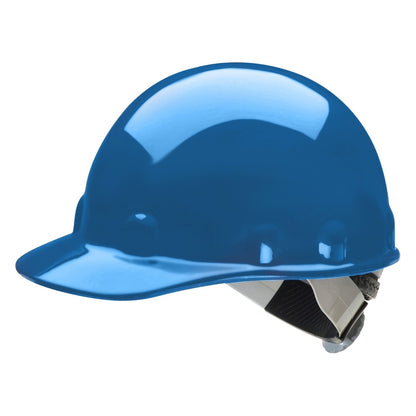 Fibre-Metal E2SW Type I, Non-Vented, Cap-Style Smooth Dome Hard Hat with Heat Resistant Thermoplastic HDPE Shell, 8-Point SuperEight™ Suspension and SwingStrap Wheel Ratchet Adjustment