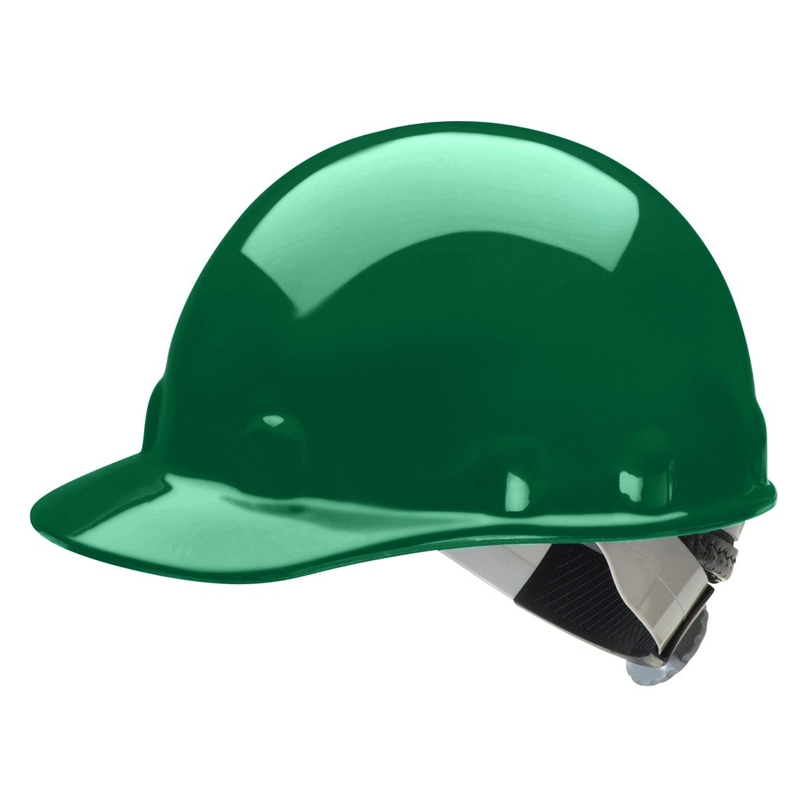 Fibre-Metal E2SW Type I, Non-Vented, Cap-Style Smooth Dome Hard Hat with Heat Resistant Thermoplastic HDPE Shell, 8-Point SuperEight™ Suspension and SwingStrap Wheel Ratchet Adjustment