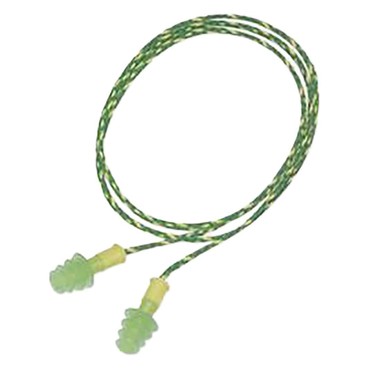 Howard Leight FUS30S-HP Tapered Reusable TPE Corded Ear Plugs - NRR 25