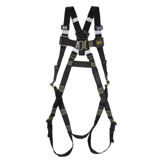Miller H5WS2 Full-Body Welding Harness with 5 Points of Adjustment, Back & Side D-Rings and Quick-Connect Chest & Leg Buckles
