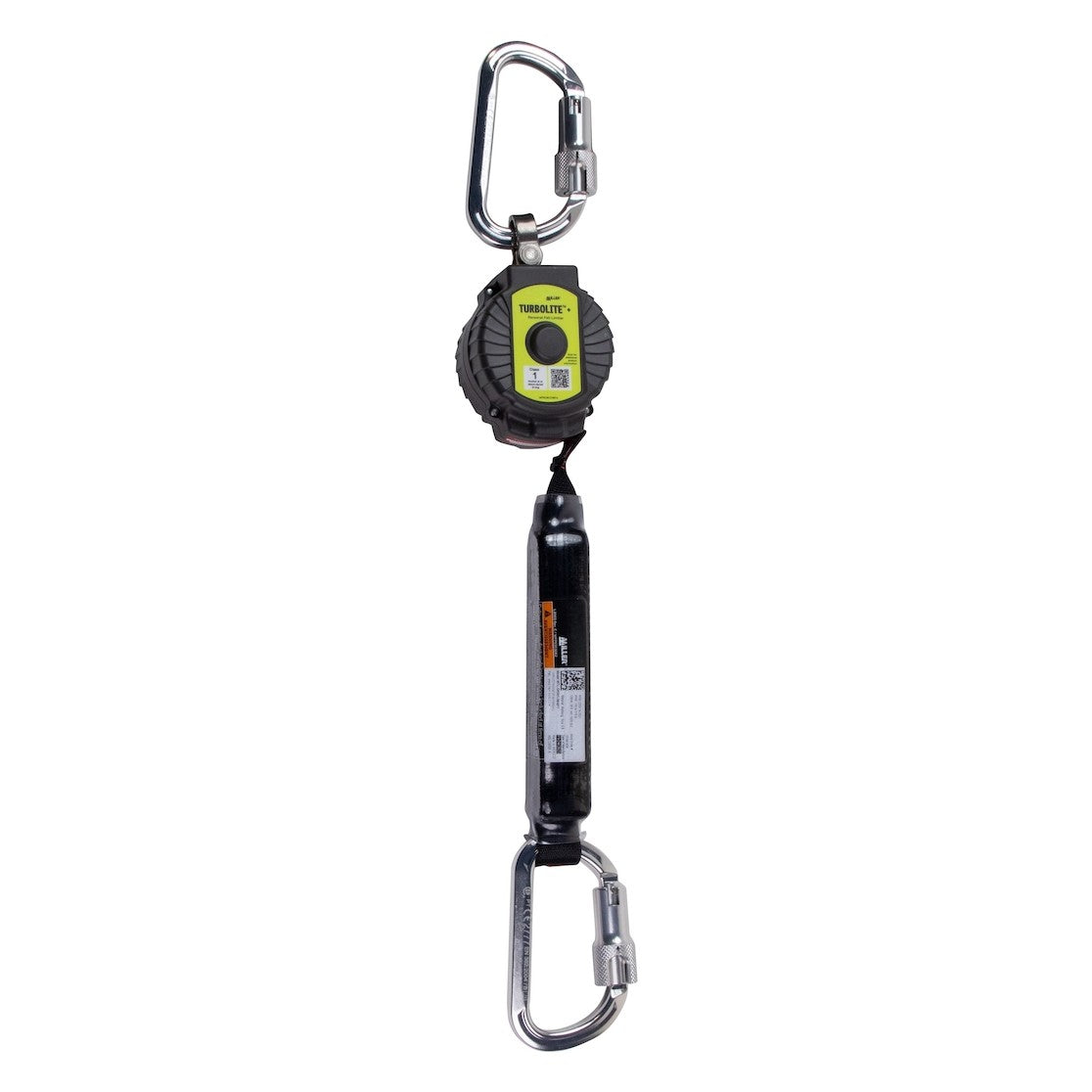 Miller MTL-OHW1-38 Single Web Personal Fall Limiter with Aluminum Carabiners