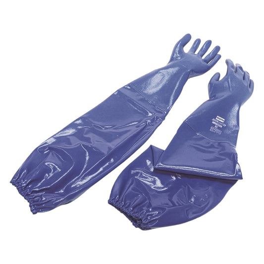 Assurance NK803ES Nitrile Coated Glove with Interlock Liner and Rough Grip - 26"