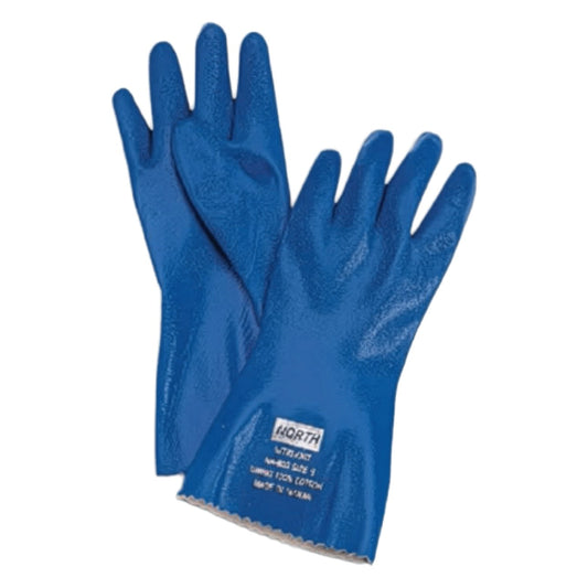 Assurance NK803IN Supported Nitrile Glove with Interlock Liner and Rough Grip - Insulated - 12"