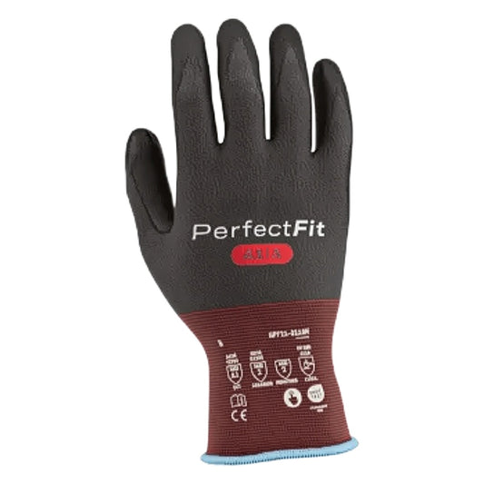 G-Tek NPF21-0118N-V Seamless Knit Engineered Yarn Glove with Polyurethane Coated Grip - Touchscreen - Vend-Ready