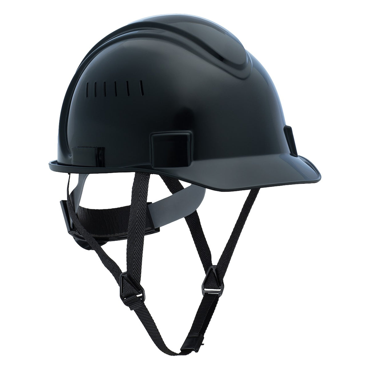 North NSB210 Short Brim, Type I Vented, Hard Hat with HDPE Shell, 4-Point Textile Suspension, Wheel Ratchet Adjustment, NSB200CS Chin Strap Not Included