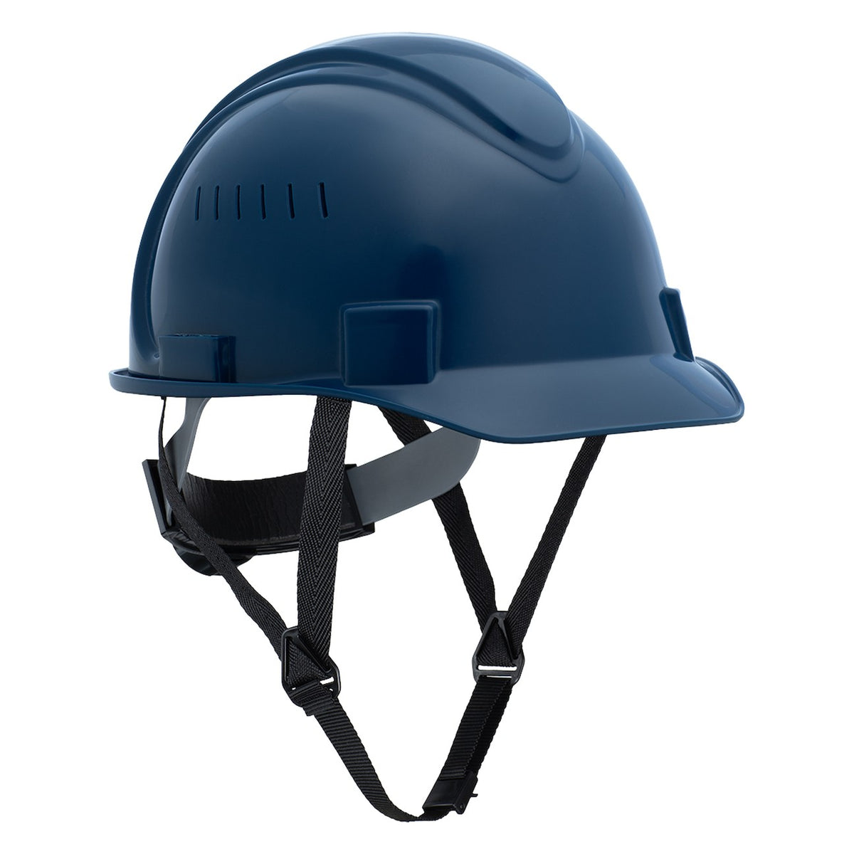North NSB210 Short Brim, Type I Vented, Hard Hat with HDPE Shell, 4-Point Textile Suspension, Wheel Ratchet Adjustment, NSB200CS Chin Strap Not Included