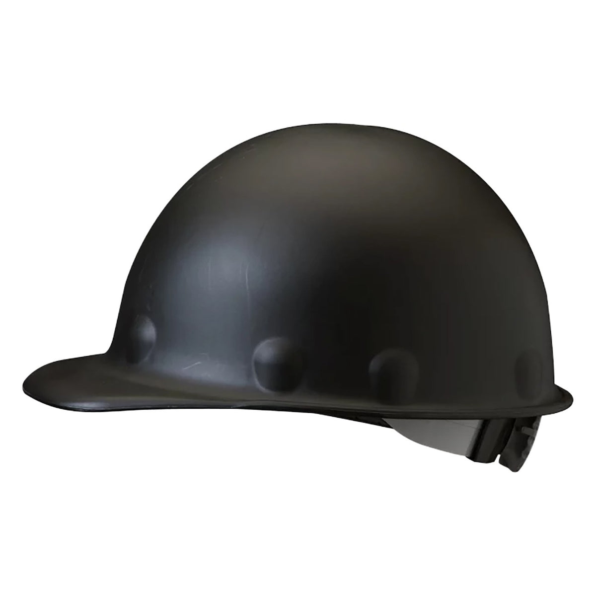 Fibre-Metal P2ARW Type I, Non-Vented, Cap-Style Smooth Dome Hard Hat with Heat Resistant Fiberglass Shell, 8-Point SuperEight™ Suspension and Wheel Ratchet Adjustment
