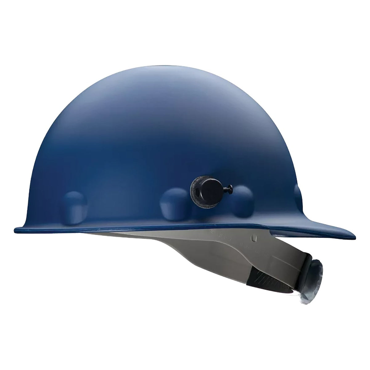 Fibre-Metal P2HNQRW Type I, Non-Vented, Cap-Style Smooth Dome Hard Hat with High Heat Resistant Proprietary Fiberglass Shell, 8-Point SuperEight™ Suspension and Wheel Ratchet Adjustment, Includes Quick-Lok® Accessory