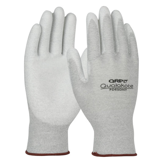 QRP PDESDNY Seamless Knit Nylon/Carbon Fiber 15 Gauge with Polyurethane Coated Grip
