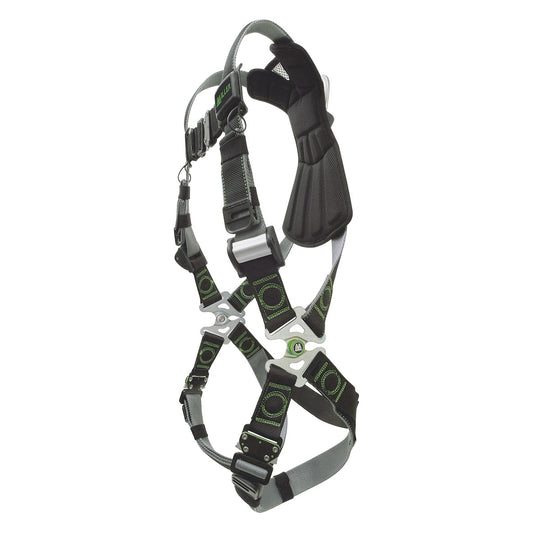 Miller RDT-QC Premium Full-Body Harness with DualTech™ Webbing, 5 Points of Adjustment, Back D-Ring and Quick-Connect Chest & Leg Buckles